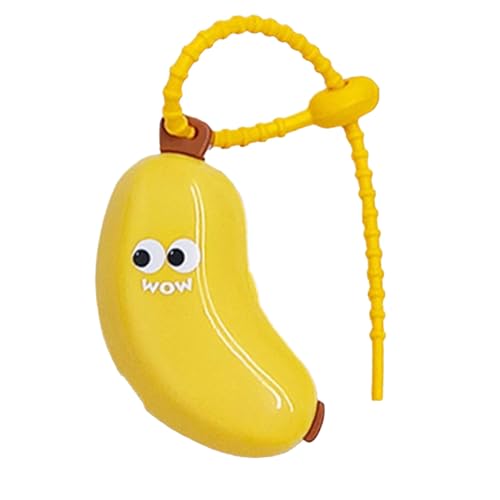 Fmzrbnih Zahnbürstenhüllen | Tragbarer Zahnbürstenschutz In Bananenform | Staubdichte Aufbewahrungsboxen Für Familie Damen Herren Jugendliche & Kinder von Fmzrbnih