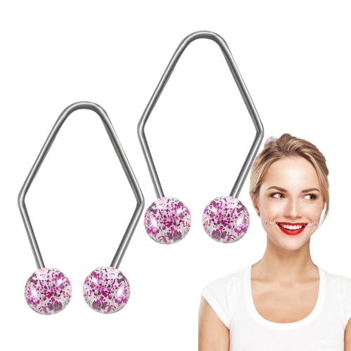 Grübchen-Maker – 2 Stück Geräte Für Natürliche Grübchen, Tragbarer Grübchen-Maker | Grübchen-Trainer, Hautpflege-Tools, Gesichtstrainer, Tragbares Gesichtspflege- Und Trainingsgerät Für Frauen Und Mäd von Fmzrbnih