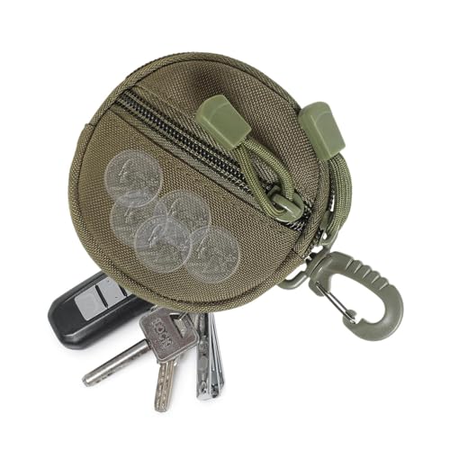 Münzbeutel- Schlüsselkoffer, Drahtloser Headset Pack Organizer | Mehrzweck -Rundwechsel -Tasche Und Münzen Brieftasche, Multifunktionaler Taillenbeutel, Comppact Travel Gear Companion Für Wand von Fmzrbnih