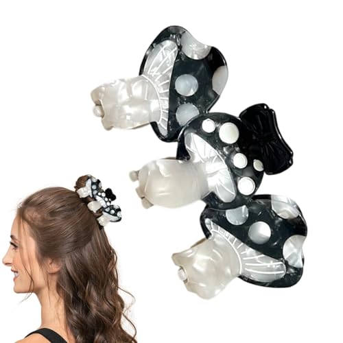Niedliche Pilz-Krallenklammern – Rutschfeste Haarspangenklemmen, Tragbares Modisches Haar-Accessoire | Multifunktionale Lustige Pilz-Haarspangen, Niedliche Pilz-Clips Für Frauen Und Mädchen, (10,9 X 6 von Fmzrbnih