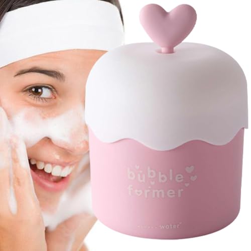 Reinigungsschaum-Maker – Multifunktionaler Gesichtsreiniger, Tragbares Hautpflege-Tool | Bezaubernder Manueller Schaum-Maker, Gesichtsreiniger, Duschbad, Shampoo, Schaum-Schäumer Für Unterwegs (12 Cm) von Fmzrbnih