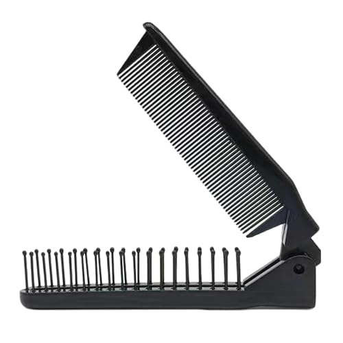 Reisekamm – Reisebürste Und Kamm, Tragbarer Taschenkamm | Tragbarer, Zusammenklappbarer Taschenkamm, Kompakte Bürsten, Praktischer Kamm Für Kinder Und Erwachsene, Mädchen, (4,13 X 0,98 X 0,98 von Fmzrbnih