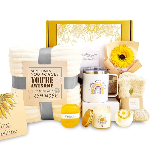 Get Well Soon Geschenke für Frauen nach Operationen Gute Besserung Körbe Feel Better Spa Geschenke Pflegepaket für Mutter, Frau, Freundin, Oma von FndAsxa