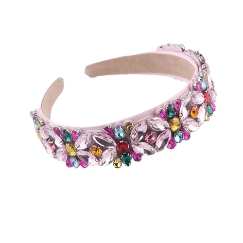 Fnfmrfmr Boho-Haarband für Damen, Strass, Hochzeit, Party, Tiara, Zubehör, 4 Stück von Fnfmrfmr