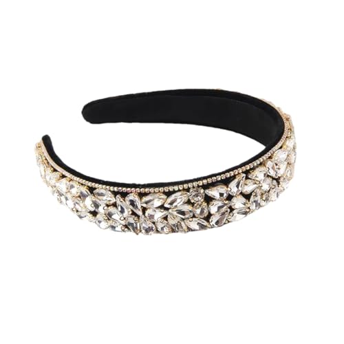 Fnfmrfmr Damen-Kopfbedeckung, Stirnband, Hochzeitsfeier, Haarschmuck mit Strasssteinen, 4 Stück von Fnfmrfmr