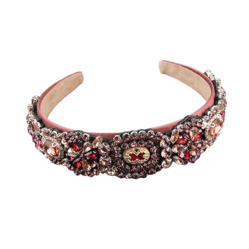 Fnfmrfmr Damen Strass Vintage Tiara Haarband Stirnband Party Hochzeit Haarschmuck 1 von Fnfmrfmr