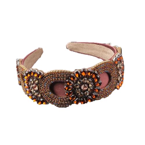 Fnfmrfmr Damen Strass Vintage Tiara Haarband Stirnband Party Hochzeit Haarschmuck 11 von Fnfmrfmr