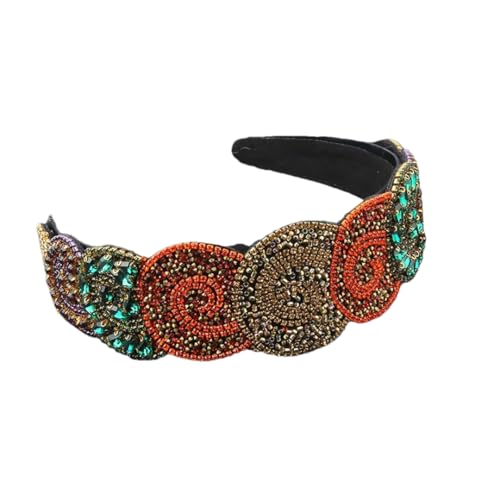 Fnfmrfmr Damen Strass Vintage Tiara Haarband Stirnband Party Hochzeit Haarschmuck 6 von Fnfmrfmr