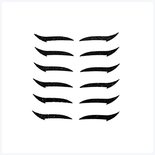 Doppel augenlid aufkleber Wiederverwendbare Eyeliner Aufkleber Wasserdichte Eyeliner Aufkleber Make-up Eyeliner Lidschatten Gesicht Aufkleber Katze Augen Makeup Eye Aufkleber Eyeliner aufkleber (Size von FnnEmg