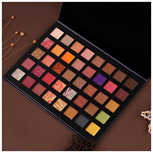 Qing beauty palette 40 Farbe Neonlichter Matte Lidschatten Pallete Augen Makeup Wasserdichte Mineralpulver Schimmern Lidschatten Make-up-Palette Make up palette von FnnEmg