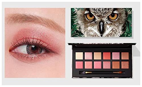 Qing beauty palette Wasserdichte Pigment Smokey Palette Natürliche Passform Eye Nude Makeup Kosmetik Lidschatten Make up palette (Size : 2) von FnnEmg