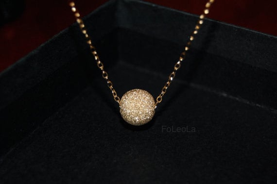 Gold Stardust Halskette - Hochzeitshalskette, Filled Charm Kette, Schlichte Halskette, Niedliche Gold Stardust Halskette - Hochzeitshalskette, Filled Charm Kette, Schlichte Halskette, Niedliche von FoLeoLa