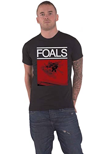 Foals T Shirt Rot Roses Band Logo Nue offiziell Herren Schwarz L Foals T Shirt Rot Roses Band Logo Nue offiziell Herren Schwarz L von Foals