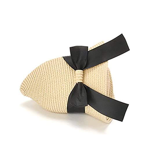 Focamia Strohhut für Damen und Mädchen, große Schleife, faltbar, aufrollbar, Strandmütze, Sonnenhut, Hüte, Beige, Einheitsgröße Focamia Strohhut für Damen und Mädchen, große Schleife, faltbar, aufrollbar, Strandmütze, Sonnenhut, Hüte, Beige, Einheitsgröße von Focamia