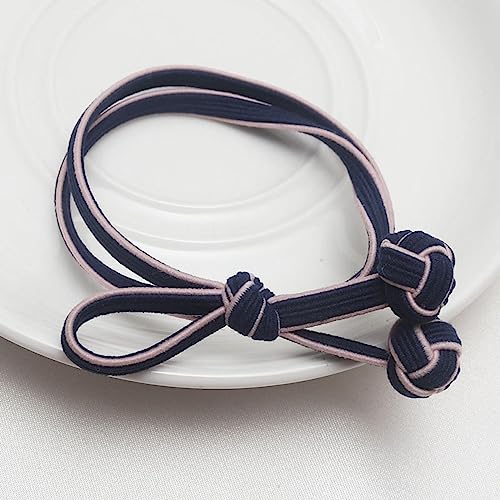 Haarschmuck Haargummis Haarspangen Elastisches Haarband Für Damen, Gummiband, Koreanisches Mädchen-Stirnband, Hochwertiges, Langlebiges Haarspray/Krawatte, Weihnachtsgeschenk, 2 Stück, Marin von Focisa