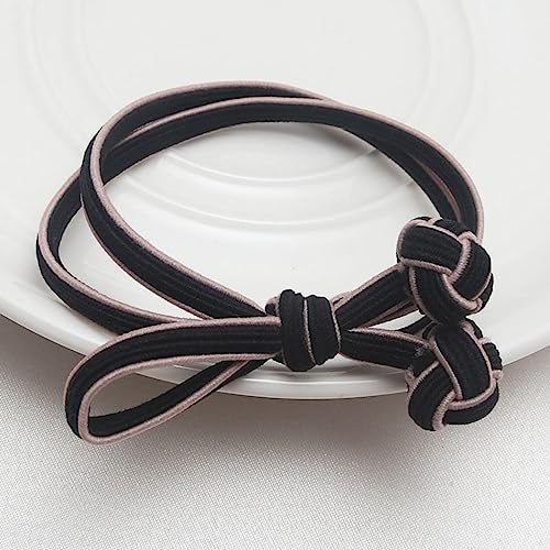 Haarschmuck Haargummis Haarspangen Elastisches Haarband Für Damen, Gummiband, Koreanisches Mädchen-Stirnband, Hochwertiges, Langlebiges Haarspray/Krawatte, Weihnachtsgeschenk, 2 Stück, Schwa von Focisa