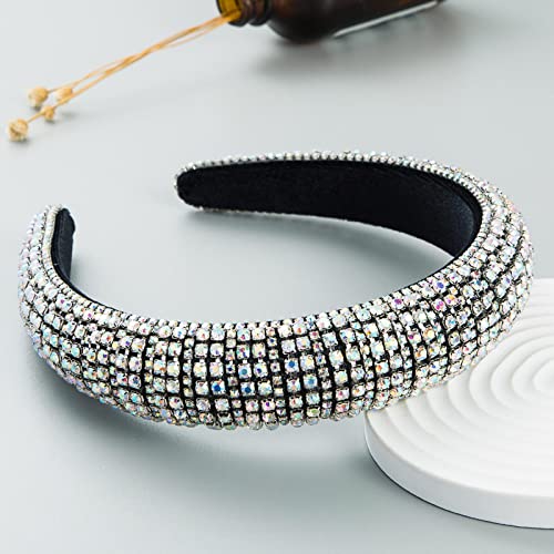 Haarschmuck Haargummis Haarspangen Luxus Barock Schwamm Stirnband Mode Haarschmuck Damen Glänzende Stirnbänder Niedliche Stirnband Kopfbedeckung Babcolor von Focisa