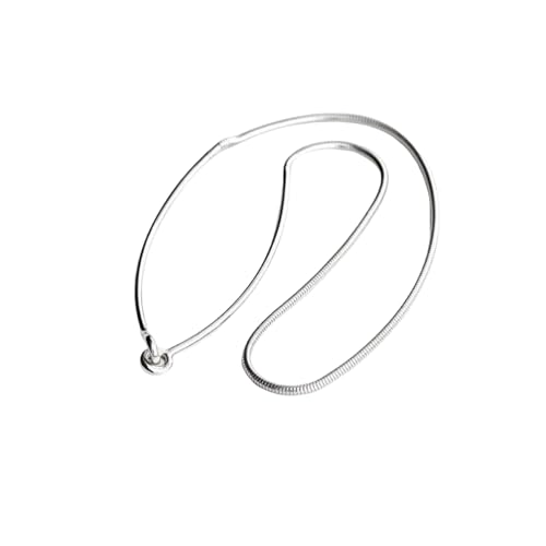 Halskette Ketten Schmuck Herren Frauen Anhänger Necklace 925 Geometrischer Haken Halskette Frauen Mädchen Asymmetrische Einfache Halskette Schmuck von Focisa