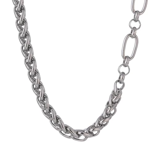 Halskette Ketten Schmuck Herren Frauen Anhänger Necklace Kette Halskette Personalisierte Glänzende Dicke Halskette Yh325Asteel von Focisa