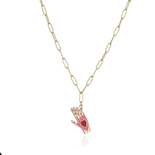 Halskette Ketten Schmuck Herren Frauen Anhänger Necklace Kleine Gänseblümchen-Tulpenanhänger-Halskette Für Frauen Mädchen, Schmuckzubehör 1 von Focisa