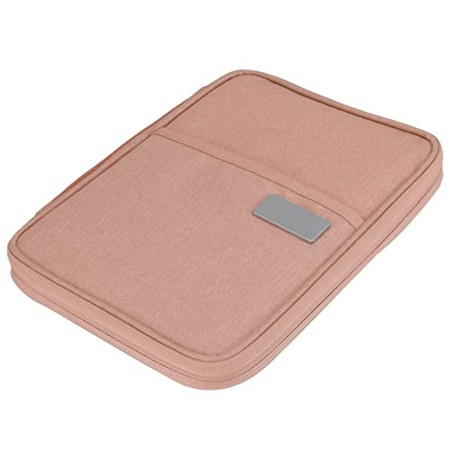 Fockety Reisepass-Haltertasche, Wasserdichter, Staubdichter, Tragbarer Kartenaufbewahrungs-Geldbörsen-Organizer, mit Reißverschluss und Mehreren Taschen, Geeignet für die (Kleine von Fockety