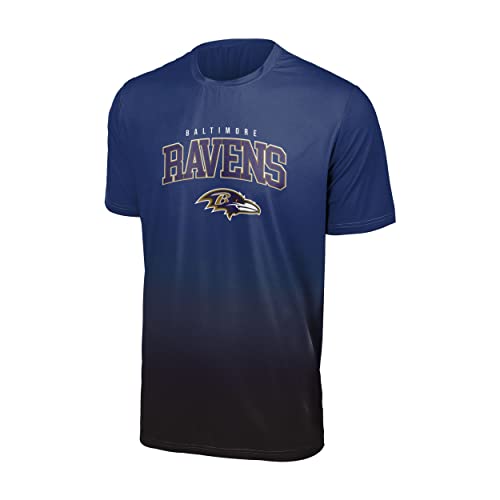 FOCO Baltimore Ravens NFL Gradient Mesh Jersey Short Sleeve Herren T-Shirt - M von Foco