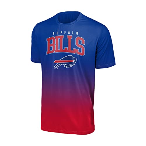 FOCO Buffalo Bills NFL Gradient Mesh Jersey Short Sleeve Herren T-Shirt - M von Foco