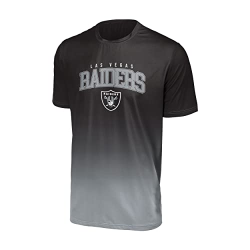 FOCO Las Vegas Raiders NFL Gradient Mesh Jersey Short Sleeve Herren T-Shirt - XXL von Foco
