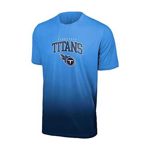 FOCO Tennessee Titans NFL Gradient Mesh Jersey Short Sleeve Herren T-Shirt - M von Foco