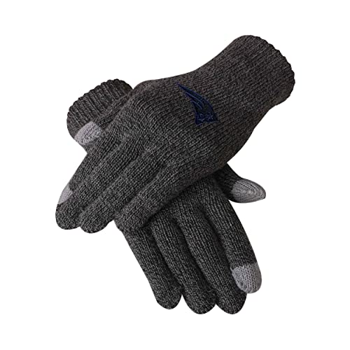 Foco New England Patriots NFL Handschuh Charcoal Gray Glove - One-Size von Foco