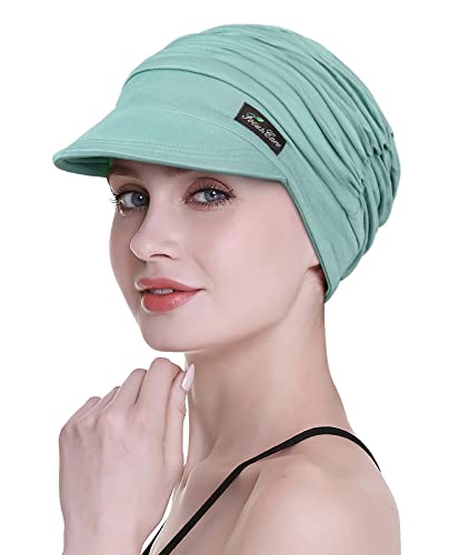 FocusCare Bambusbaseballmütze für Chemotherapie-Frauen-einfache Abnutzungs-Kopf-Abdeckung für Patienten-Haar-Verlust-Klassische Baumwollkappe-medizinische Geschenke von FocusCare