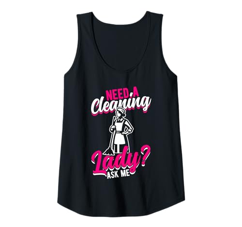 Damen Brauchen Sie eine Putzfrau? Ask ME Reinigungsservice Tank Top Damen Brauchen Sie eine Putzfrau? Ask ME Reinigungsservice Tank Top von Förderung des Reinigungsdienstes