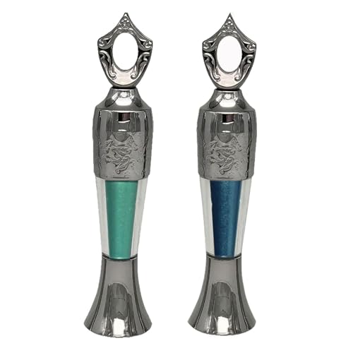 Pulver Eyeliner, natürlicher Eyeliner in Puderform, wasserfestes & wischfestes Liner-Puder, tragbarer Eyeliner-Stift für Damen, Augen-Make-up-Werkzeug für Mädchen (Blau+Braun) von Fogcroll