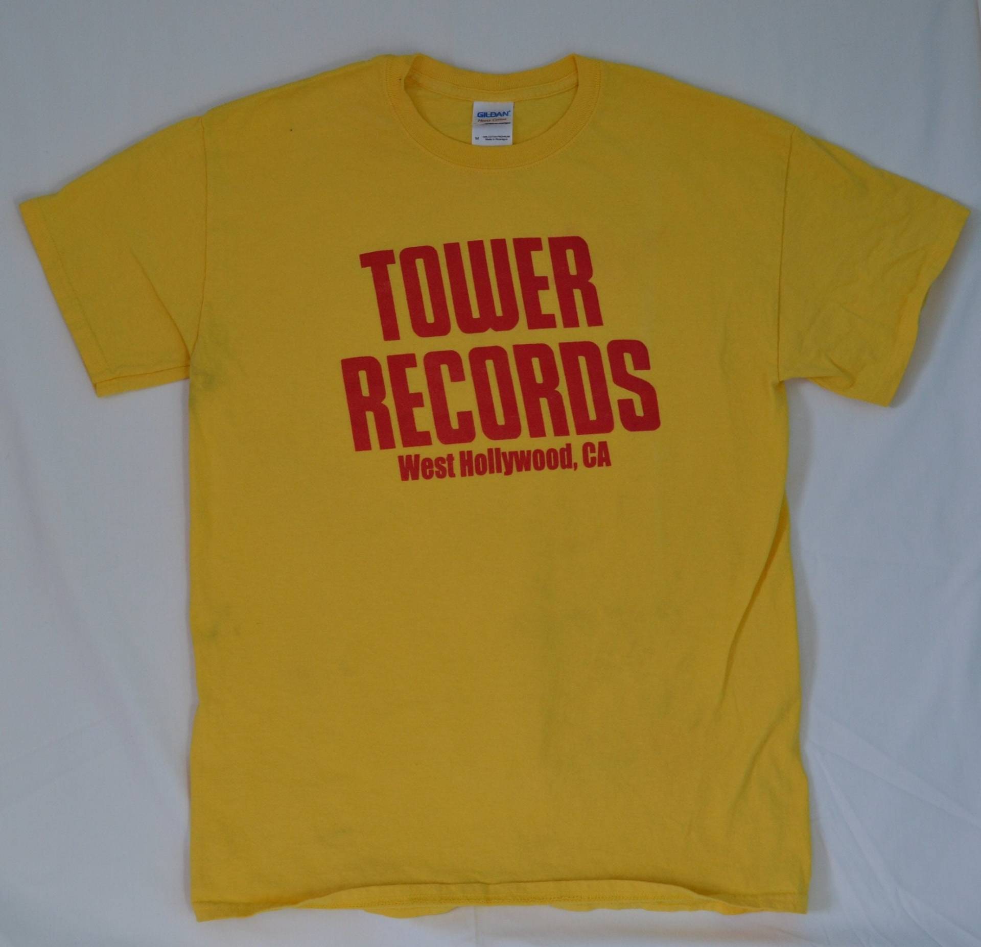 Vintage Tower Records T Shirt Professionell Siebdruck & Kostenloser Versand Vintage Tower Records T Shirt Professionell Siebdruck & Kostenloser Versand von FogoValley