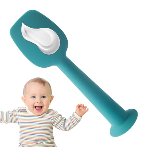 Fogukier Baby Butt Spatel | Windelausschlag Spatel Butt Creme Applikator – Silikon Soft Paste Applikator für Hautausschlag und Po-Pflege, Kinderzimmer-Badetuch freundliches Werkzeug von Fogukier