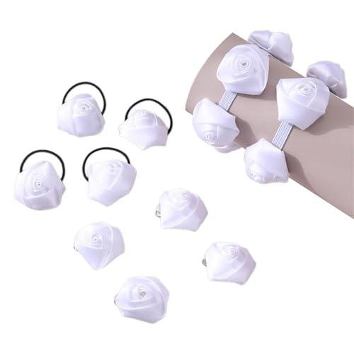 10PCS Mädchen Schmetterling Haar Elastische Haar Scrunchy Haarspange Set Weibliche Haarteile Haar Scrunchies Weibliche Haar Styling Werkzeug Haar Bands Set Für Frauen Mädchen von Fogun