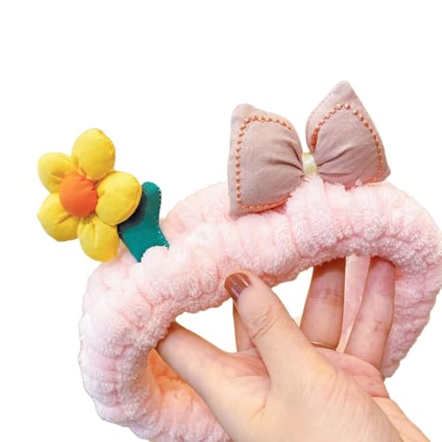 Modische Blumen Bowknot Stirnbänder Für Frauen Und Mädchen Gesichtswasch Stirnbänder Kopfbekleidung Party Versorgung Geburtstagsgeschenke Geeignet Für Verschiedene Anlässe von Fogun