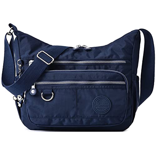 Foino Umhängetasche Damen Schultertasche Leichter Sporttasche Messenger Bag Kuriertasche Wasserdicht Taschen Mode Reisetasche Lässige von Foino