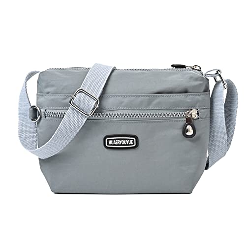 Foino Umhängetasche Damen Sehr Geräumig Schultertaschen Grosse Kapazität Reisetasche Leicht und Robust Seitentasche Mehrere Taschen für Reisen und den täglichen Gebrauch von Foino