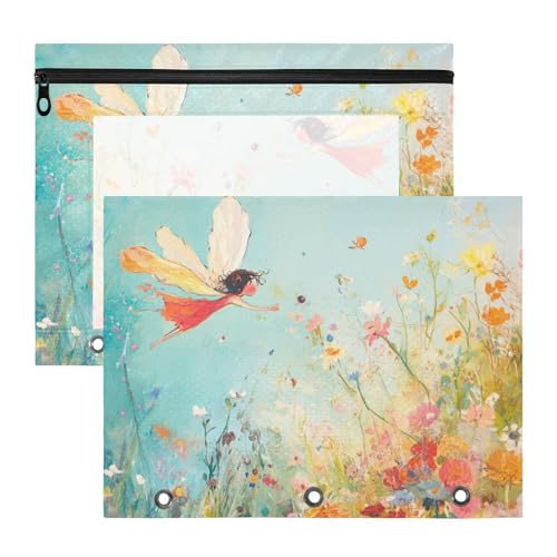 Foiosoh Federmäppchen, Mehrzweck-Locher, 3 Löcher, für A4-Papier, Briefe, 2 Stück, Lehrer, Klassenzimmer, Zubehör, kleine Elfen und Wunderland Foiosoh Federmäppchen, Mehrzweck-Locher, 3 Löcher, für A4-Papier, Briefe, 2 Stück, Lehrer, Klassenzimmer, Zubehör, kleine Elfen und Wunderland von Foiosoh