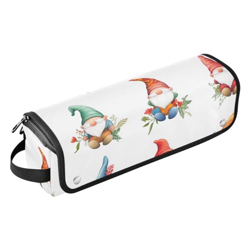 Foiosoh Haarwerkzeug-Reisetasche und hitzebeständige Matte mit Reißverschluss, große Kapazität, Glätteisen, Organizer für Glätteisen, Lockenstäbe, süße Zwerge, Weiß Foiosoh Haarwerkzeug-Reisetasche und hitzebeständige Matte mit Reißverschluss, große Kapazität, Glätteisen, Organizer für Glätteisen, Lockenstäbe, süße Zwerge, Weiß von Foiosoh