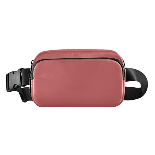 Foiosoh Indianred Süße Bauchtasche für Damen, Herren, Teenager, kleine Laufgürteltasche mit verstellbarem Riemen für Reisen, Urlaub, Laufen, Indianer, 1 size von Foiosoh