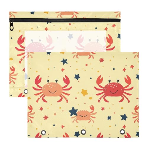 Foiosoh Klarer Stifthalter für A4-Papier, Briefe, Lehrer, Klassenzimmer, Stern und Krabbe, Gelb, 2 Stück Foiosoh Klarer Stifthalter für A4-Papier, Briefe, Lehrer, Klassenzimmer, Stern und Krabbe, Gelb, 2 Stück von Foiosoh