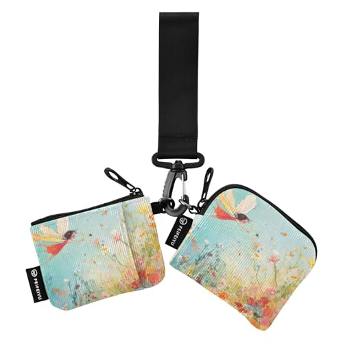 Foiosoh Little Elves and Wonderland Dual Coin Purse Credit Card Holder Wallet Compact Size ID Card Holders Protector with Zipper Pocket for Work Travel 2 Packs, Kleine Elfen und Wunderland, 1 size Foiosoh Little Elves and Wonderland Dual Coin Purse Credit Card Holder Wallet Compact Size ID Card Holders Protector with Zipper Pocket for Work Travel 2 Packs, Kleine Elfen und Wunderland, 1 size von Foiosoh
