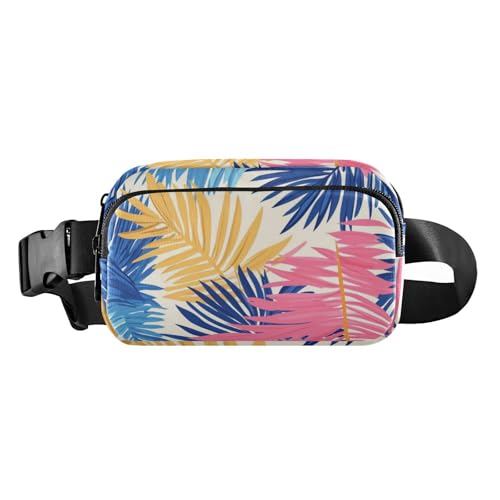 Foiosoh Plam Tropische Blätter Mode Niere für Frauen Männer Teenager große Kapazität Brusttasche mit verstellbarem Gürtel für Reisen, Fitness-Studio Arbeit, Tropenflecken, Flecken tropische Blätter, 1 Foiosoh Plam Tropische Blätter Mode Niere für Frauen Männer Teenager große Kapazität Brusttasche mit verstellbarem Gürtel für Reisen, Fitness-Studio Arbeit, Tropenflecken, Flecken tropische Blätter, 1 von Foiosoh