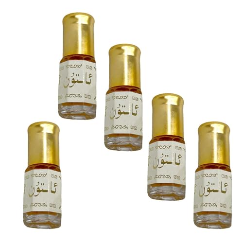 3 ml fruchtiges Roll-on-Parfümöl, pakistanisches Roll-on-Parfüm, fruchtiges Öl für Frauen, langanhaltender Duft für den täglichen Gebrauch, Reisegröße (5pcs) von Fokayo