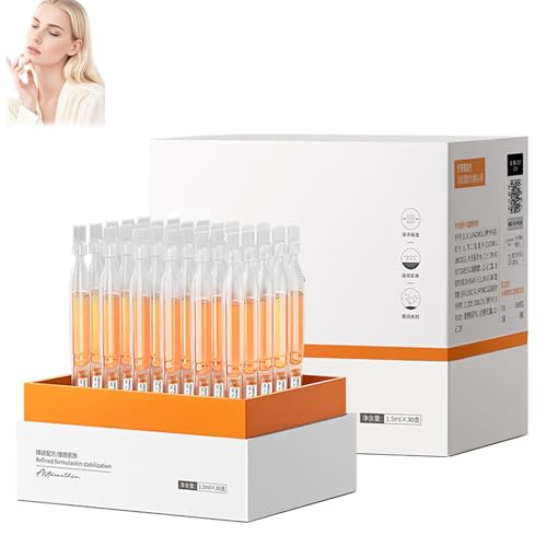 Astaxanthin Dual-Defense Hydra Serum Fläschchen, Gesichtsserum für Frauen mit Hyaluronsäure, Anti-Aging, feine Linien, Boost-Glanz, porenverkleinernde, antioxidative, nährende Mischung (1pc) von Fokayo