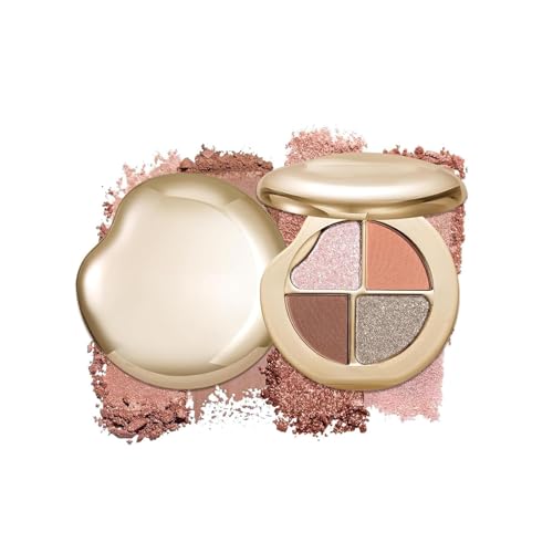 Glow Garderobe Eye & Cheek-Palette-Lidschatten- und Highlighter-Make-up, Erröten und Highlighter-Palette, Mischungen leicht, ganztägiger Verschleiß (02#) von Fokayo