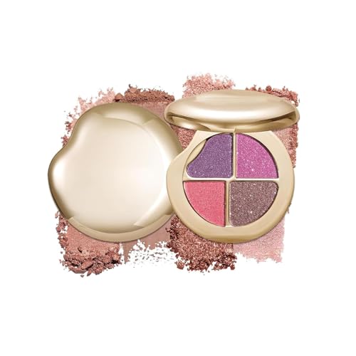 Glow Garderobe Eye & Cheek-Palette-Lidschatten- und Highlighter-Make-up, Erröten und Highlighter-Palette, Mischungen leicht, ganztägiger Verschleiß (06#) von Fokayo