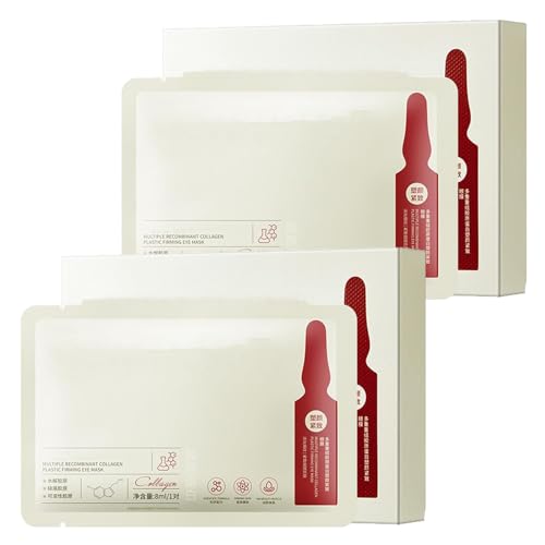 Howusn Kollagen-Augenmasken-Patch, tiefenwirksame Kollagen-Augenmaske für geschwollene Augen, feuchtigkeitsspendend und straffend (2box) von Fokayo